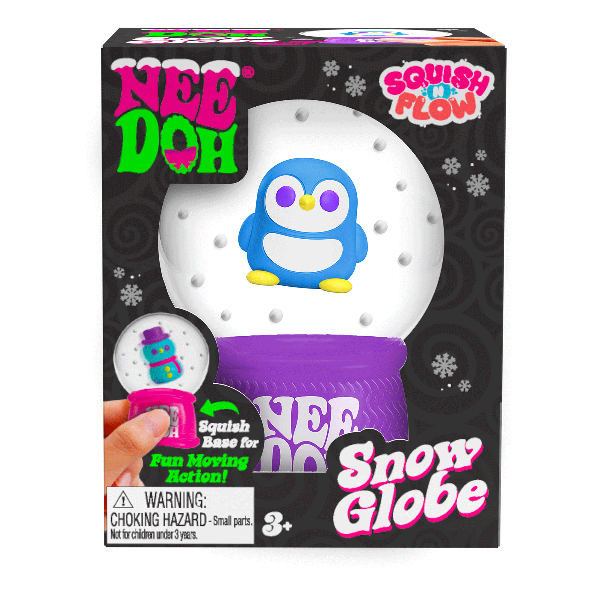 NEEDOH SQUISH N FLOW SNOW GLOBE x3n - Modern Pick – Product Selection | Needoud EA68 | Needoud 851F