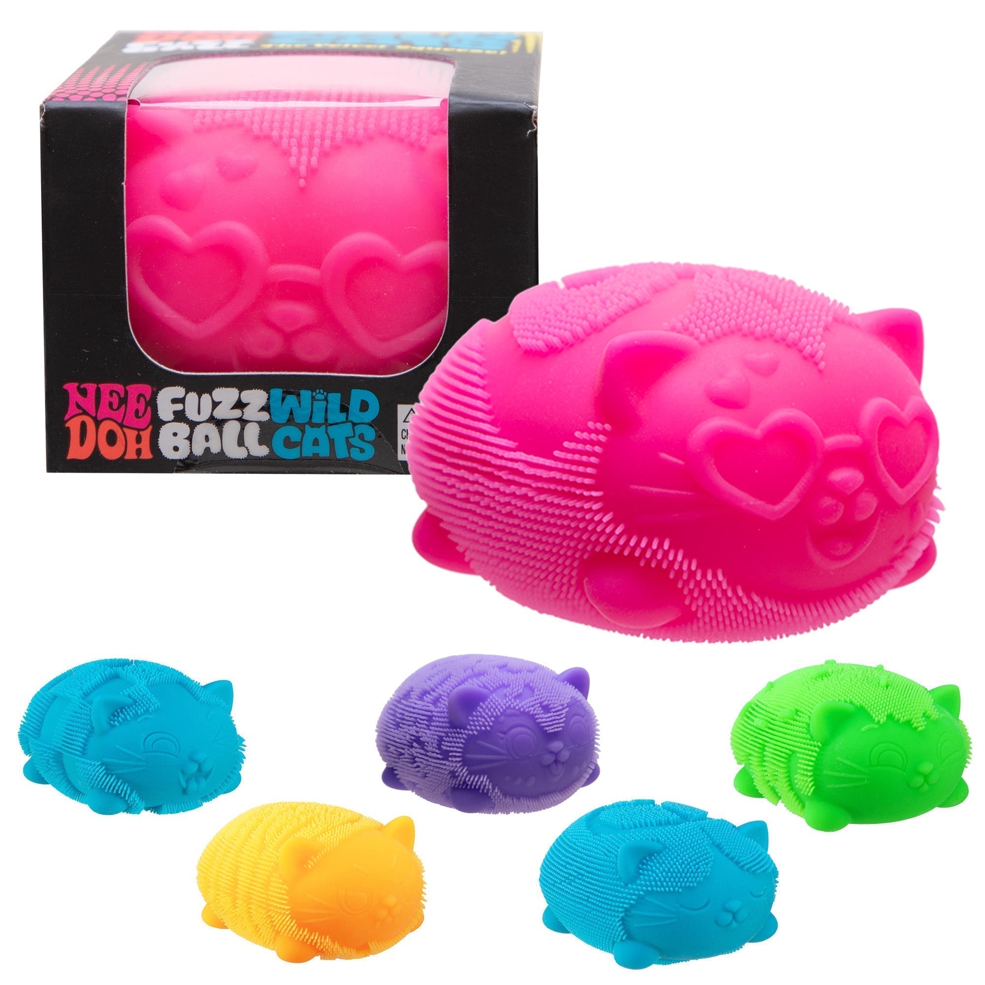 NEEDOH FUZZ BALL WILD CATS bwn - Modern Pick | Online Selection | Needoud 75B6 | Needoud 52B8